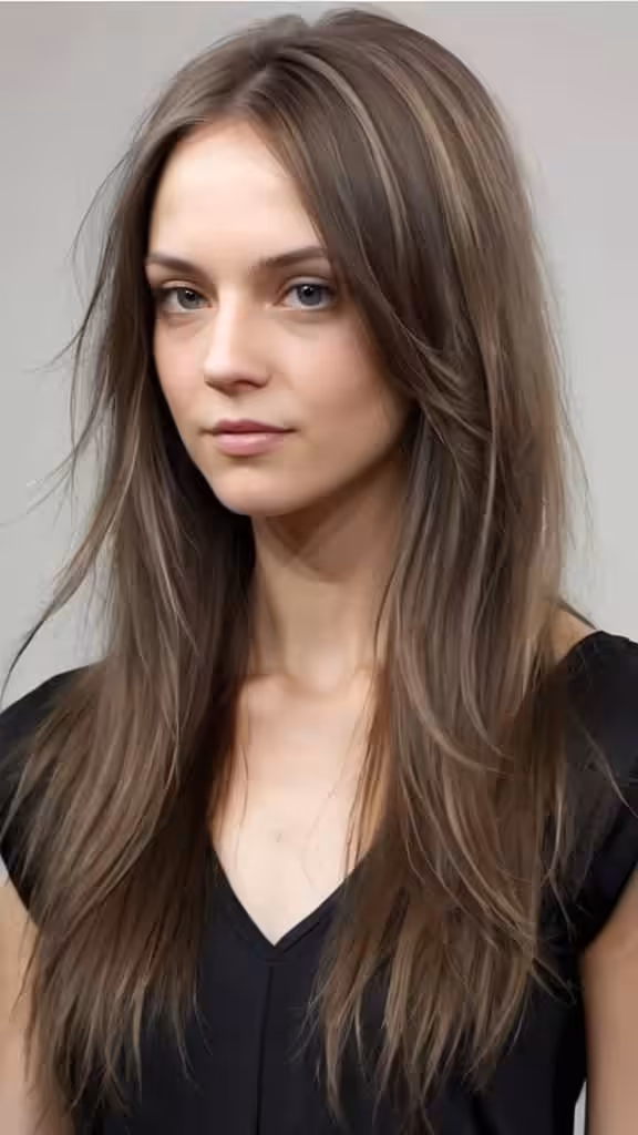 Textured Layer for Long Thin Hair Layered Hairstyles for Long Hair