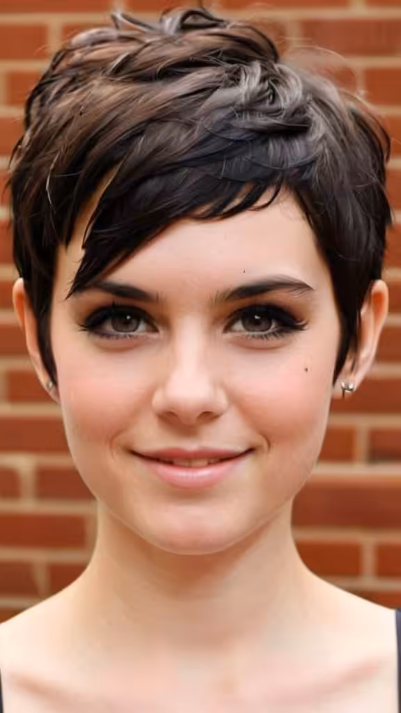 Textured Pixie Cut Pixie Haircuts for Thick Hair