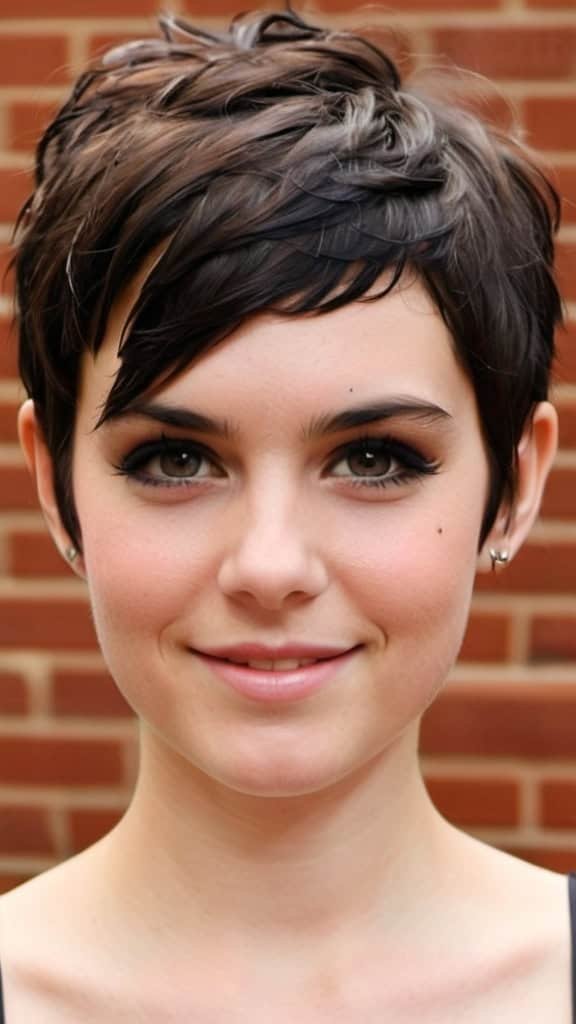 Textured Pixie Cut Pixie Haircuts for Thick Hair