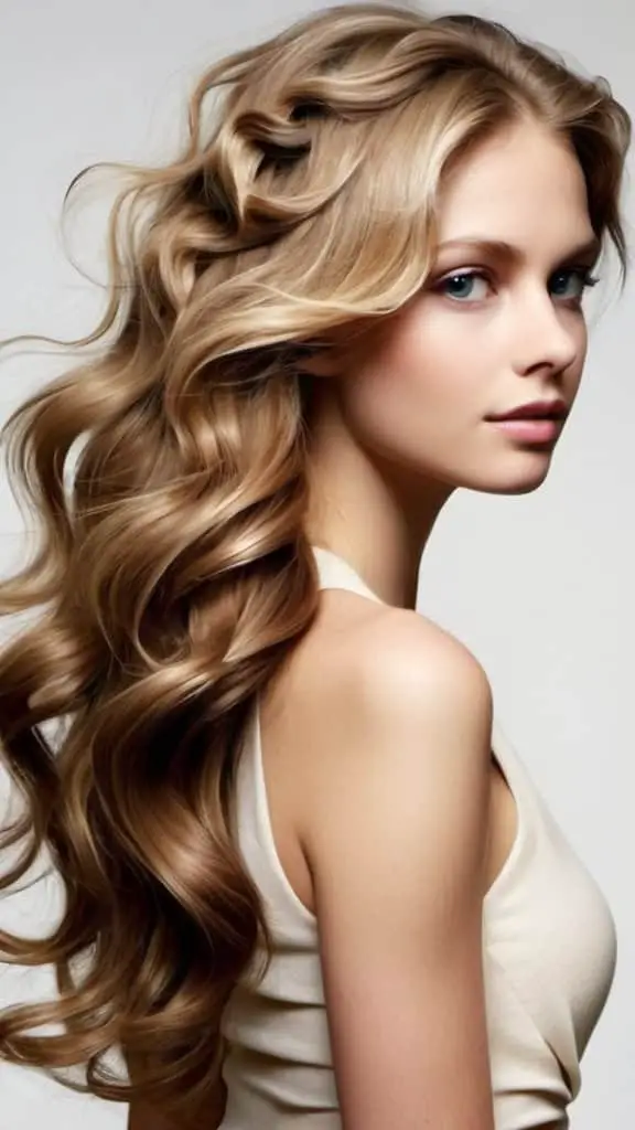 Tousled Waves Long Open Hair Hairstyles
