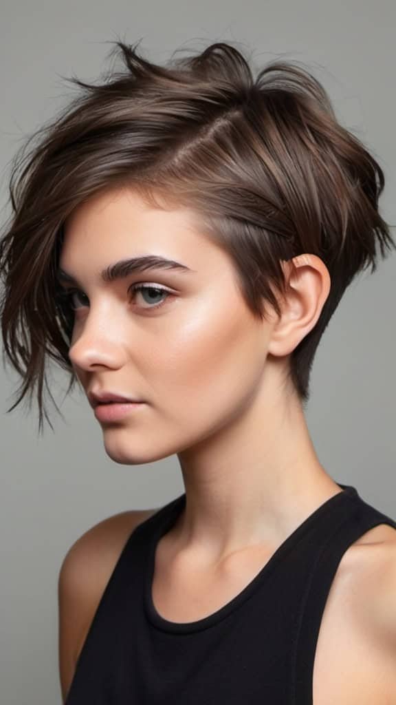 Tousled Wedge Wedge Haircuts
