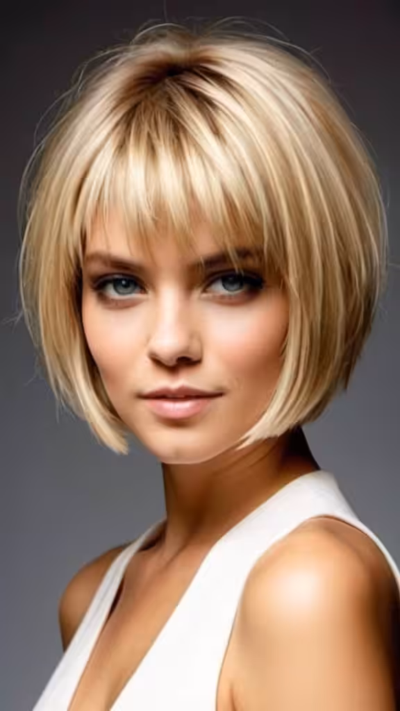 Trendsetting Choppy Bob Short Blonde Hairstyles