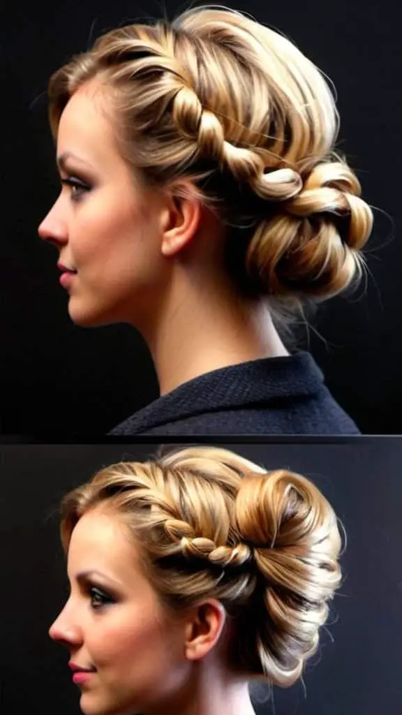 Twisted Updo Casual Updos for Long Hair