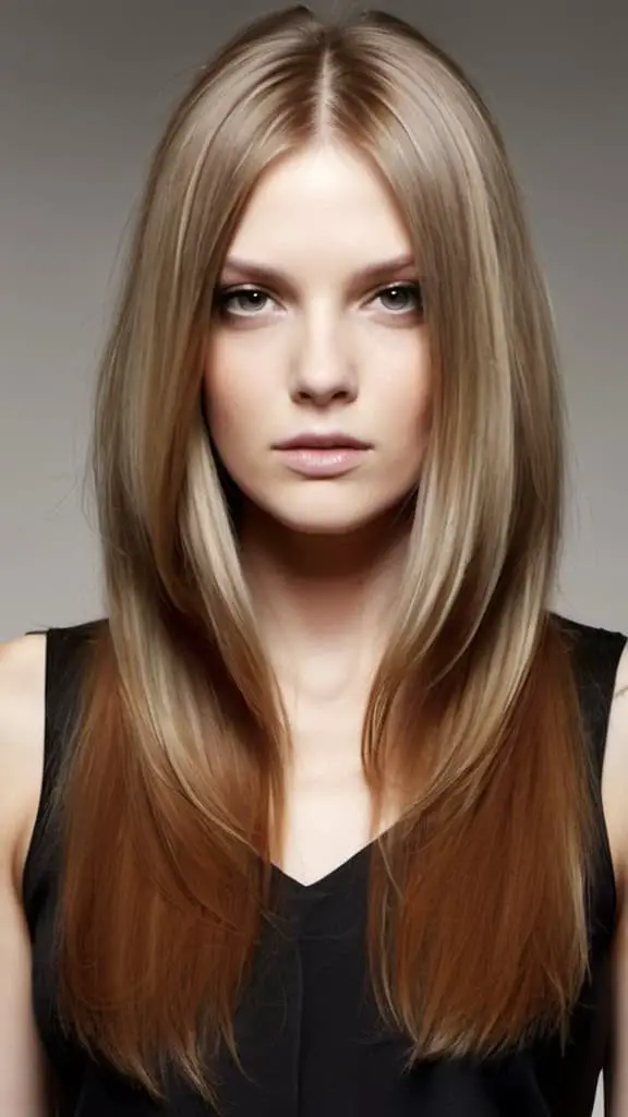 Very Long and Visible Front Layers Long Haircuts for Fine Hair for an Added Volume