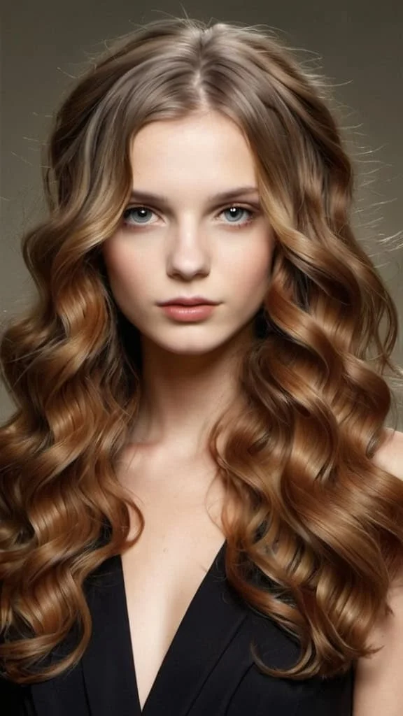 Wavy Hair Fall Hairstyles for the Autumn