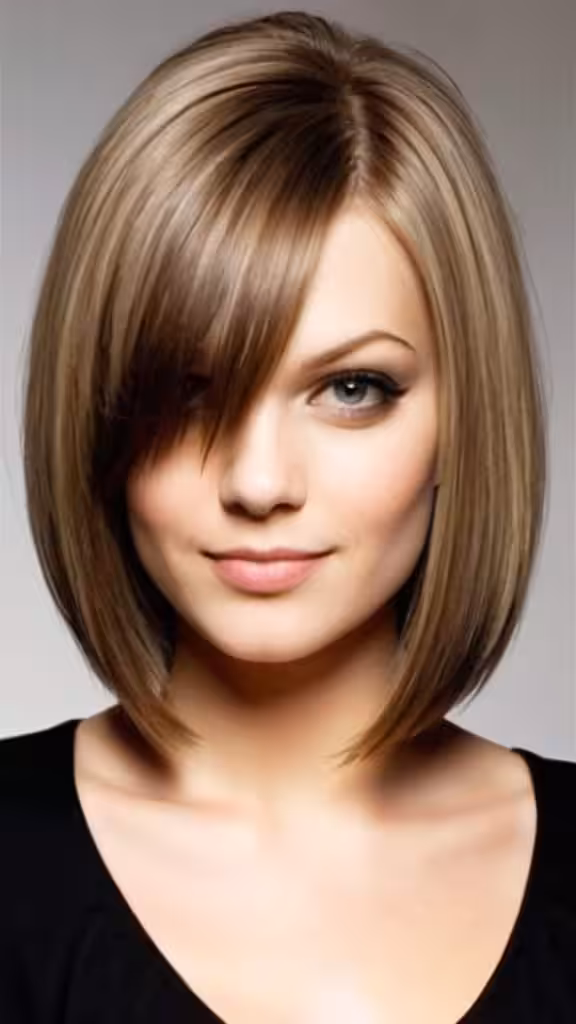 Angled Bob Bob Haircuts for Fine Hair