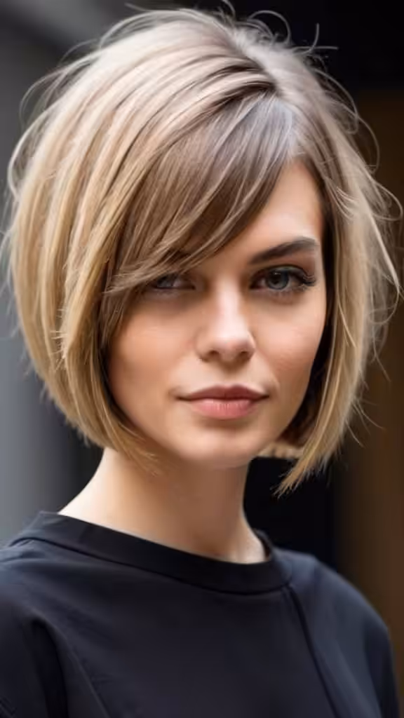 Asymmetric Bob Medium Haircuts to Fuel Your Imagination