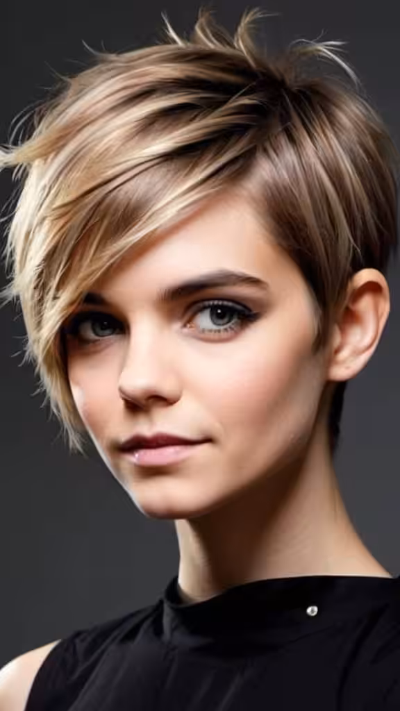 Asymmetric Pixie Medium Haircuts to Fuel Your Imagination