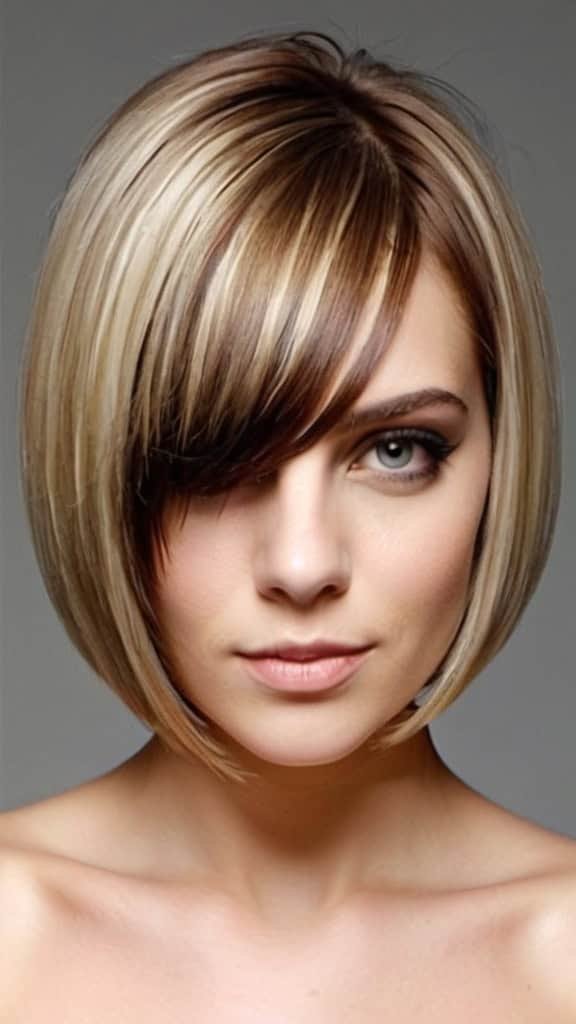 Asymmetrical Bob Bob Haircuts for Fine Hair