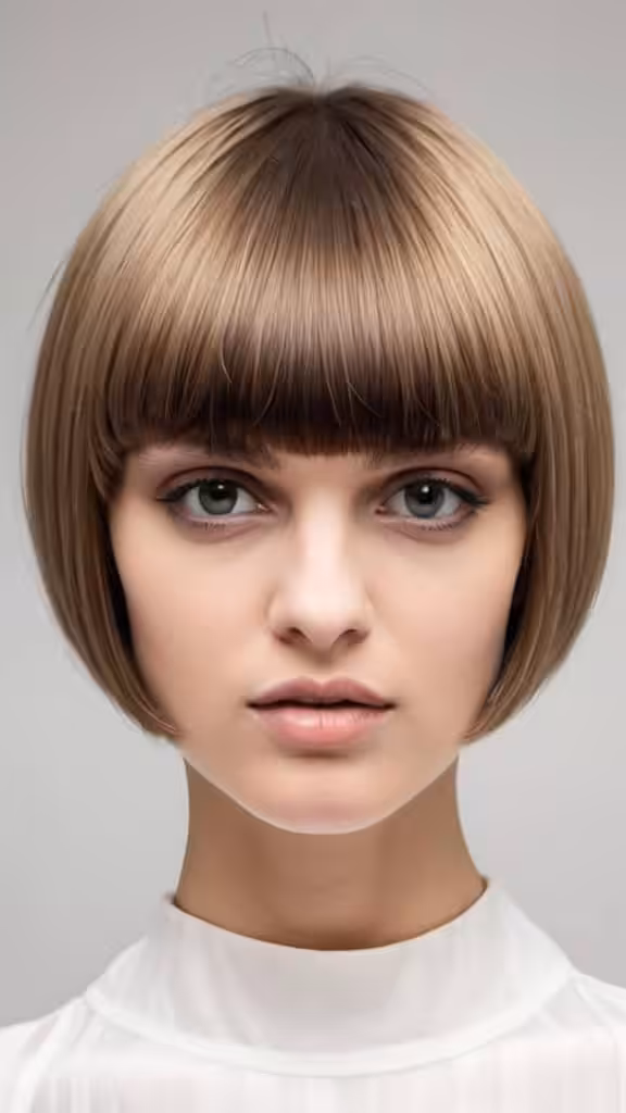 Asymmetrical Bowl Cut