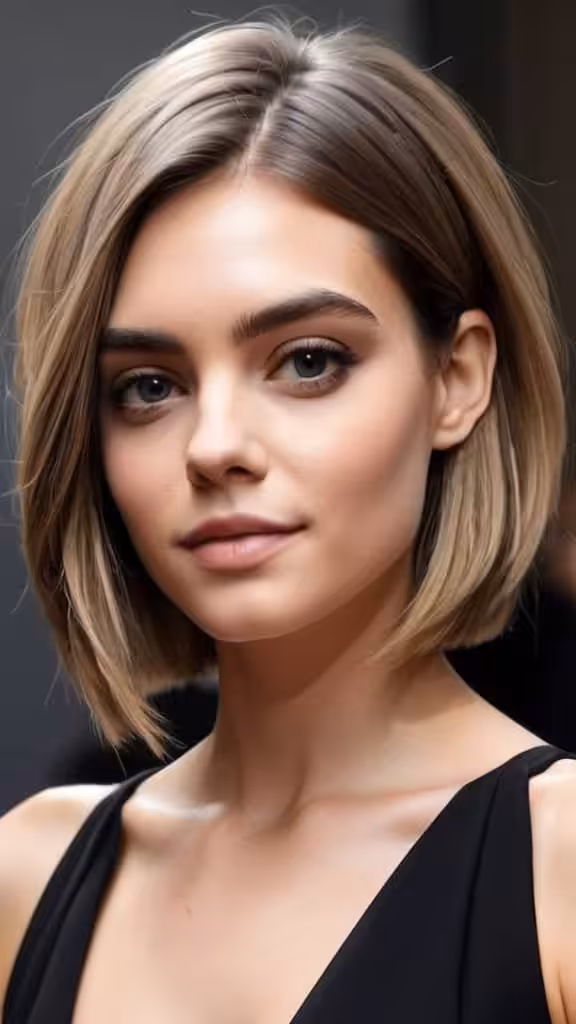 Asymmetrical Lob - 21 Medium Hairstyles for Women for All Face Shapes for 2026