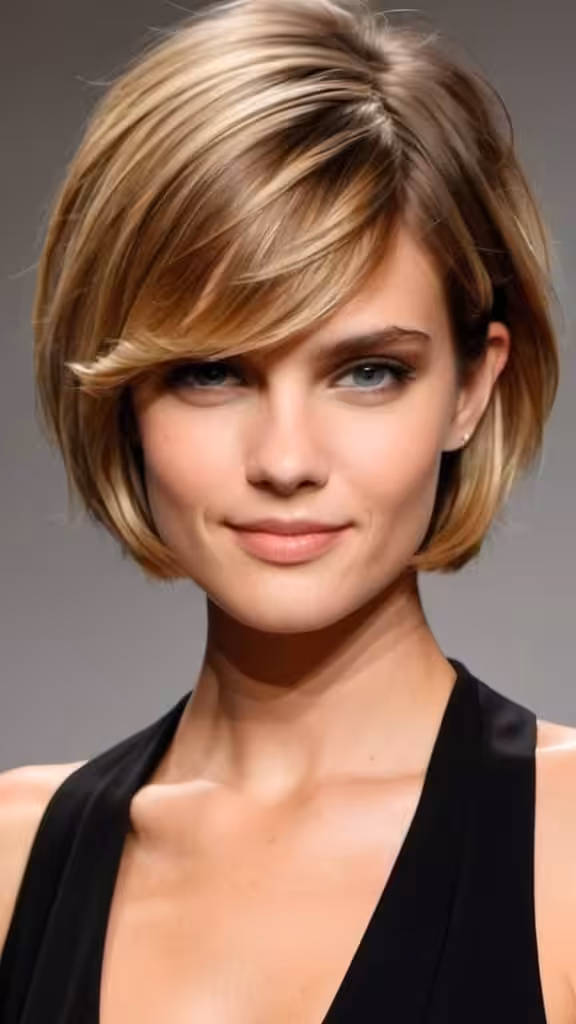 Beach Bob - 19 Short Haircuts for Oval Faces: Trending Now for 2026