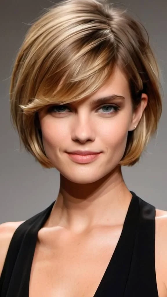 Short Haircuts for Oval Faces