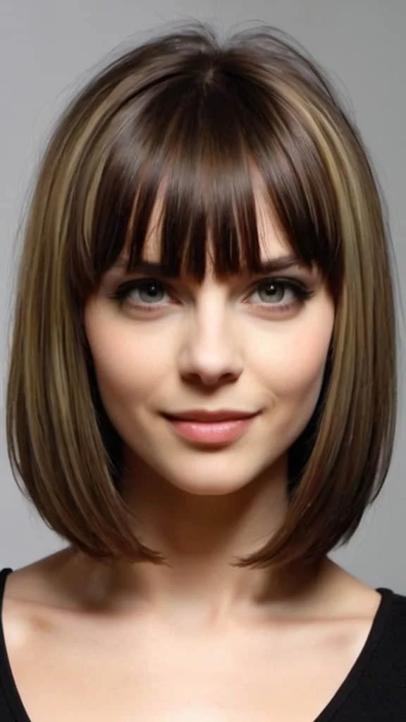 Bob with Bangs Hairstyles for Medium Hair Length Hairstyles for Medium Hair Length