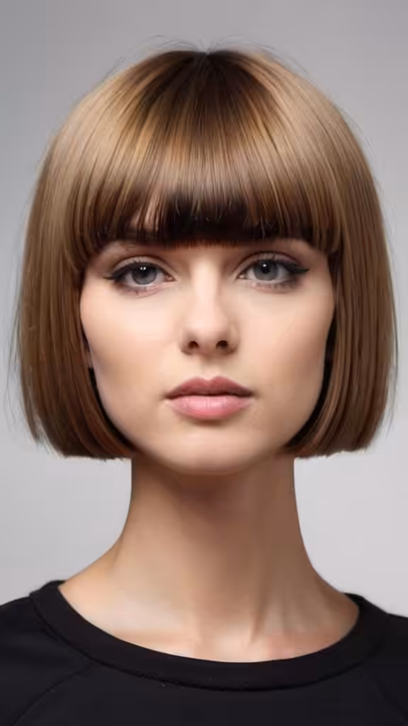 Bowl With Bangs
