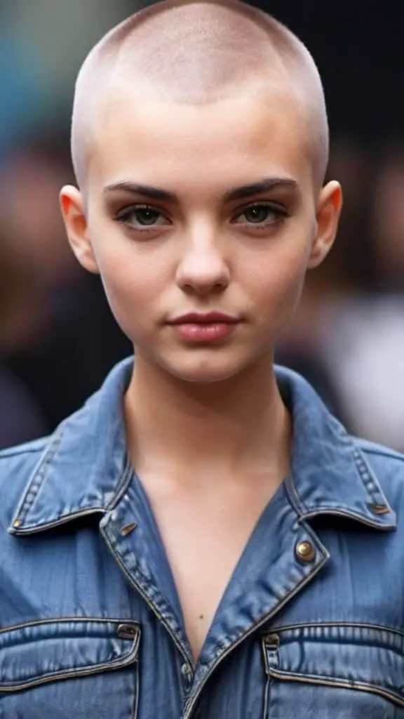 Buzz Cut with Bangs Buzz Cuts for Girls