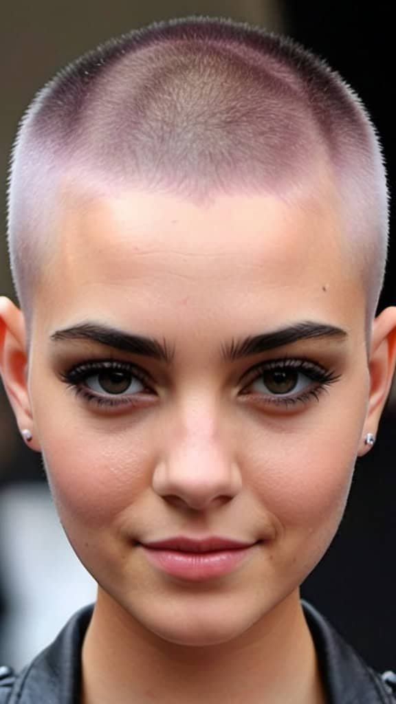 Buzz Cut with Fade Buzz Cuts for Girls