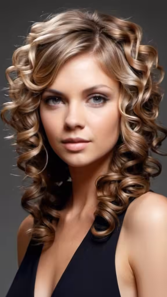Cascading Curls - 21 Medium Hairstyles for Women for All Face Shapes for 2026
