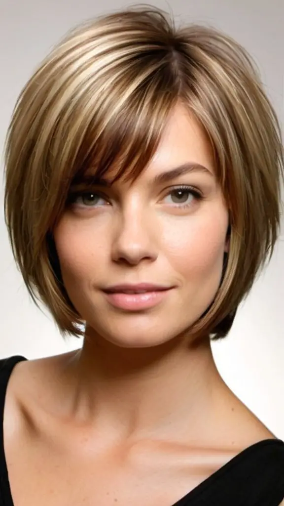 Chic Layered Bob Low Maintenance Short Haircuts