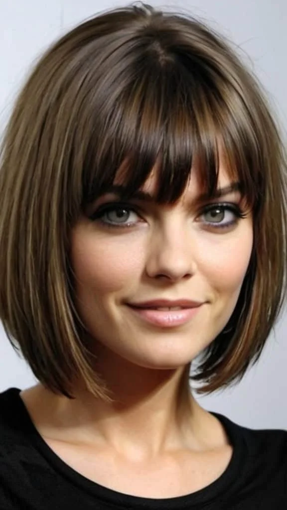 Choppy Bob with Bangs Hairstyles for Medium Hair Length Hairstyles for Medium Hair Length