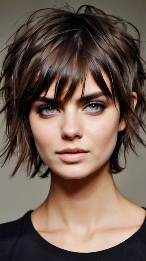 Short Messy Hairstyles