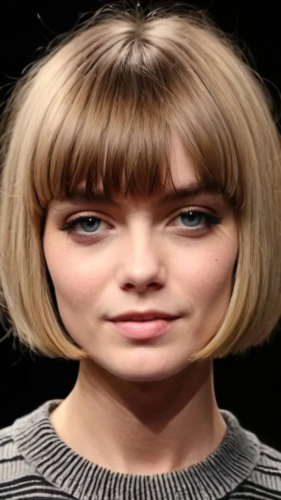 Choppy Fringed Pageboy Haircut Pageboy Haircut