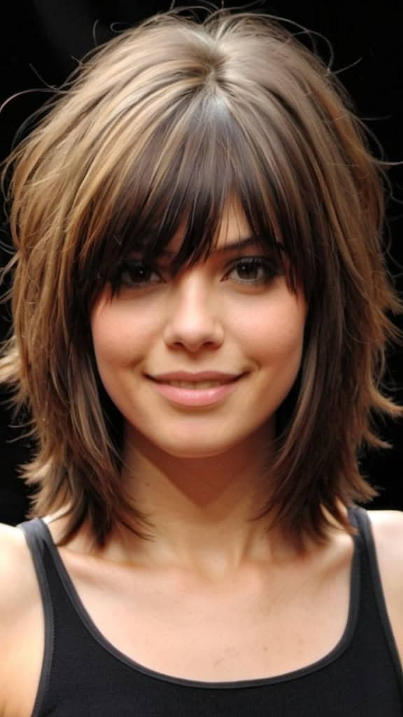 Medium Length Haircuts for Thick Hair