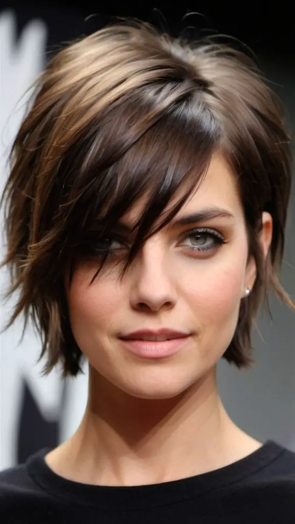 Choppy Layers Low Maintenance Short Haircuts