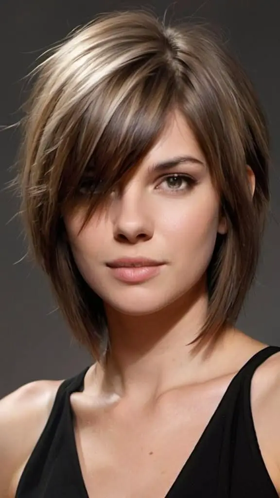 Choppy Wolf Cut Medium Straight Hairstyles and Haircuts