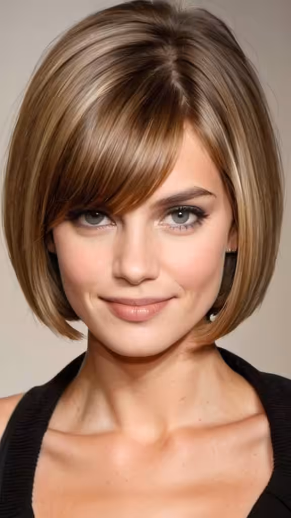 Classic Bob - 19 Short Haircuts for Oval Faces: Trending Now for 2026