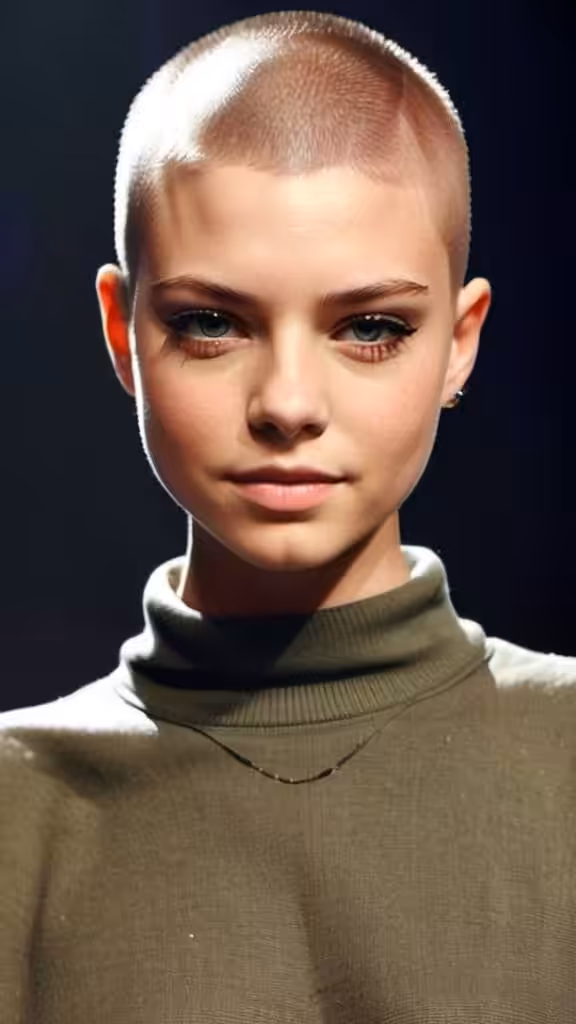Clipper Cut Buzz Cuts for Girls