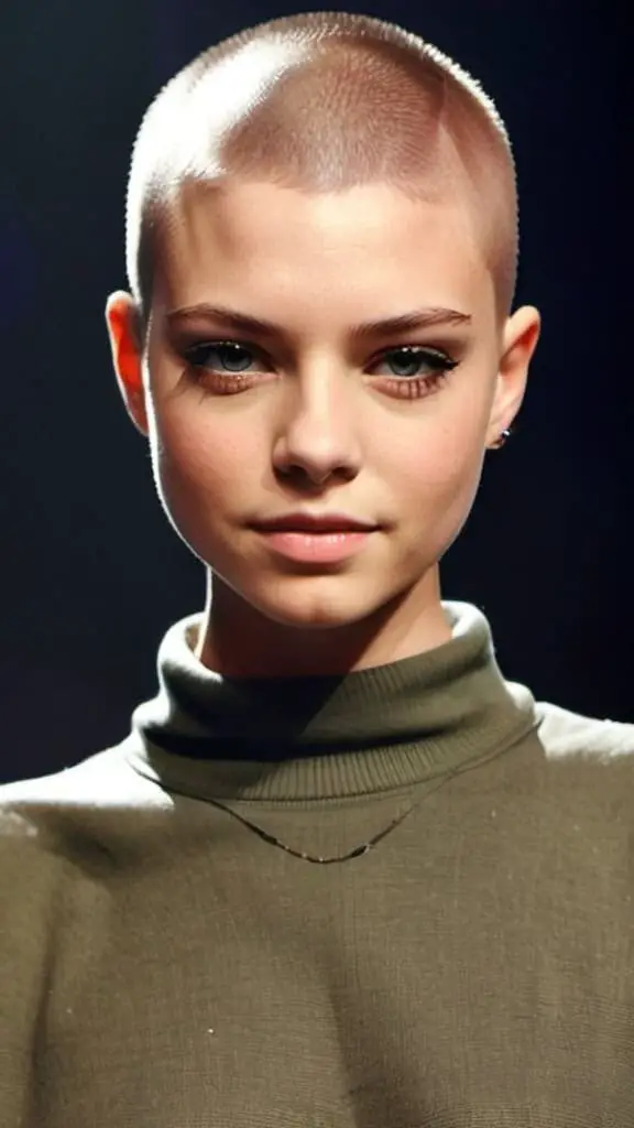 Clipper Cut Buzz Cuts for Girls