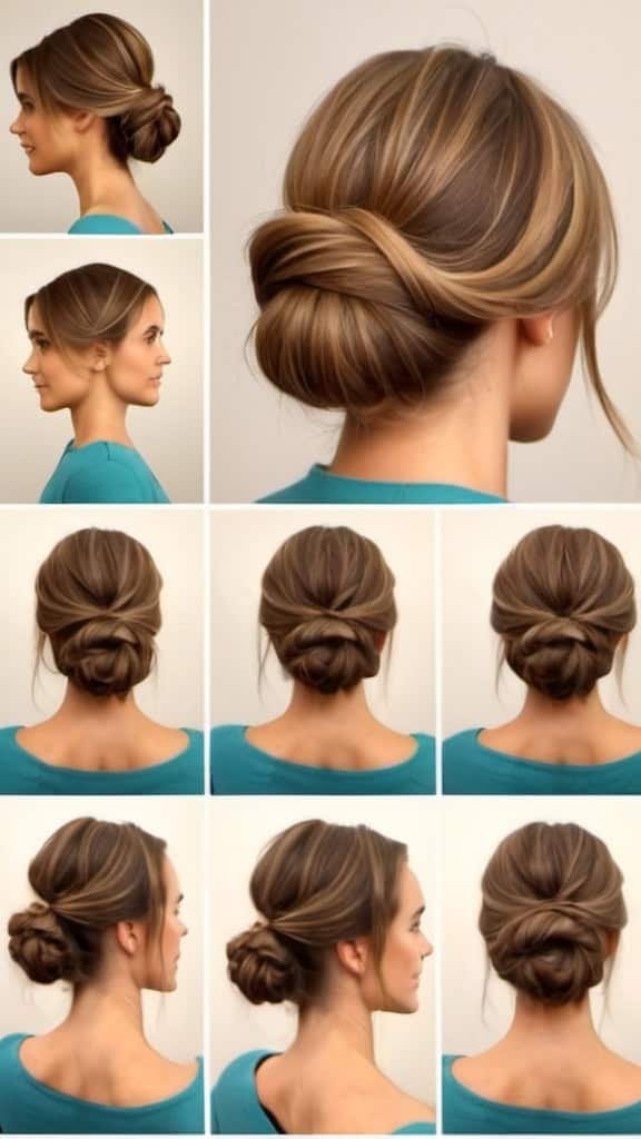Updos for Medium Length Hair