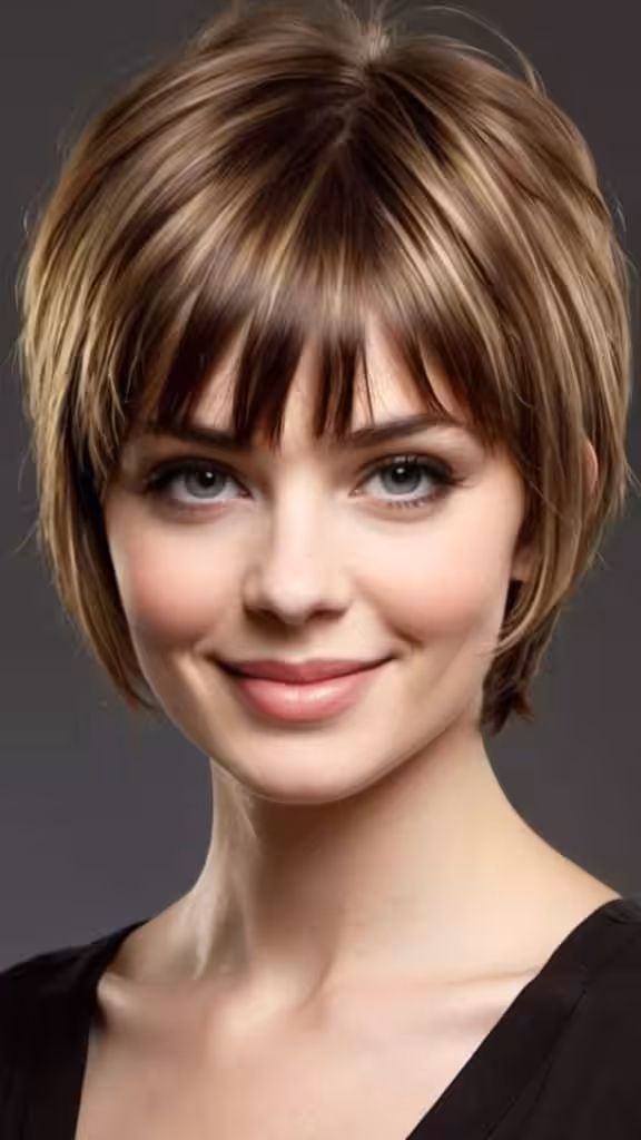 Cropped Flip Short Sassy Haircuts