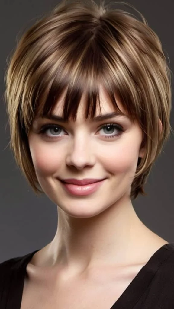 Cropped Flip Short Sassy Haircuts