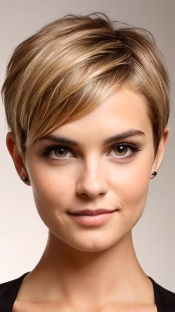 Cropped Pixie - 19 Short Haircuts for Oval Faces: Trending Now for 2026