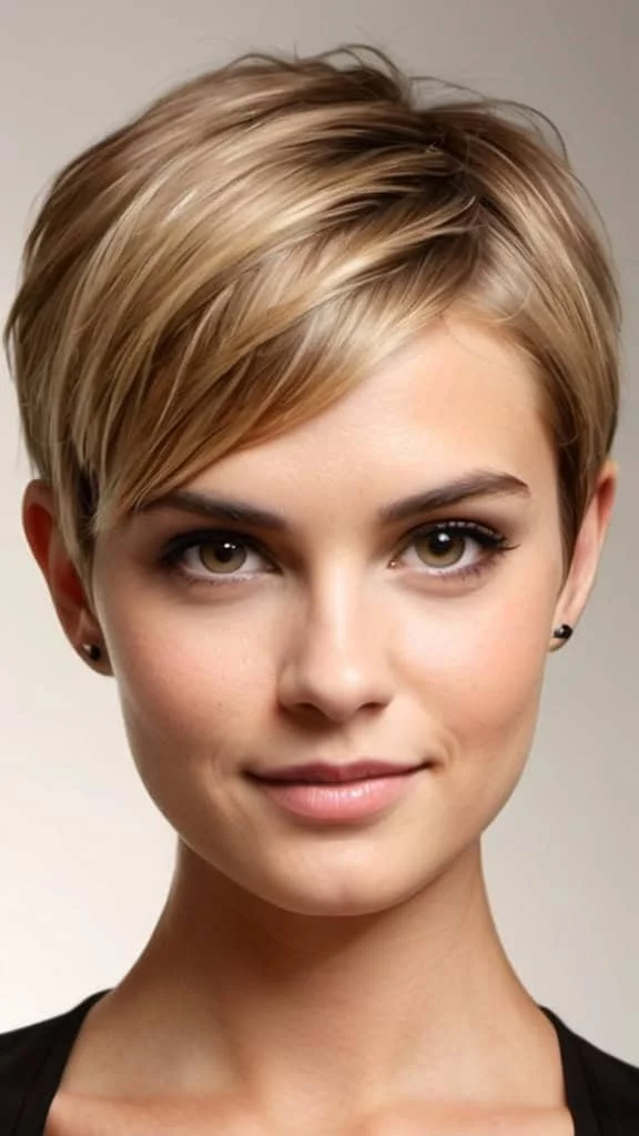 Short Haircuts for Oval Faces