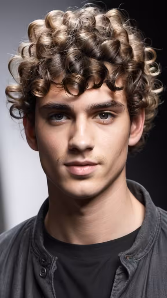Curly Crop - Men's Hairstyles
