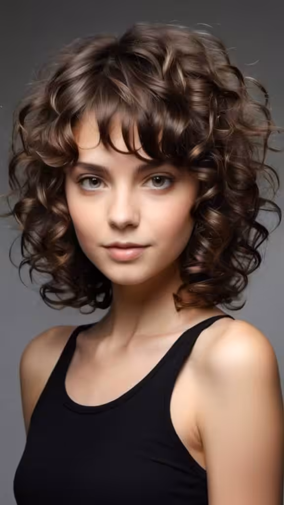 Curly Medium-Length Hair Medium Haircuts to Fuel Your Imagination