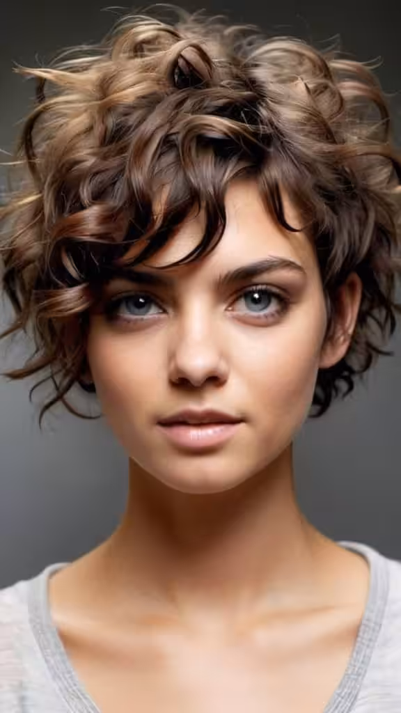 Curly Mess - And Best Short Messy Hairstyles for 2026