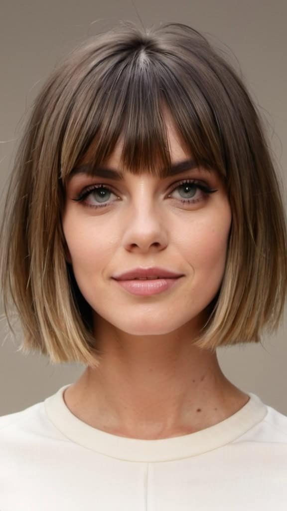 Curtain Bangs for Short Straight Hair Straight Hairstyles for a Stylish Look
