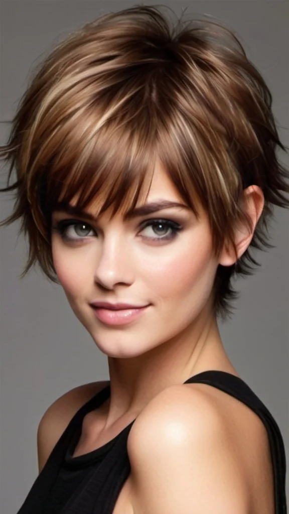 Flirty Short Fluffy Hair Ideas