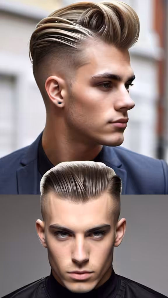Disconnected Pompadour - Men's Hairstyles