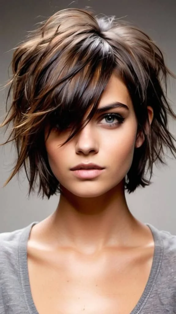 Short Messy Hairstyles