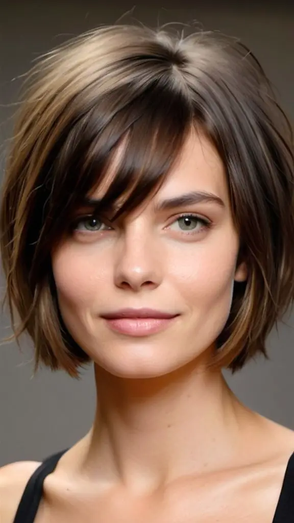 Effortless Lob Low Maintenance Short Haircuts