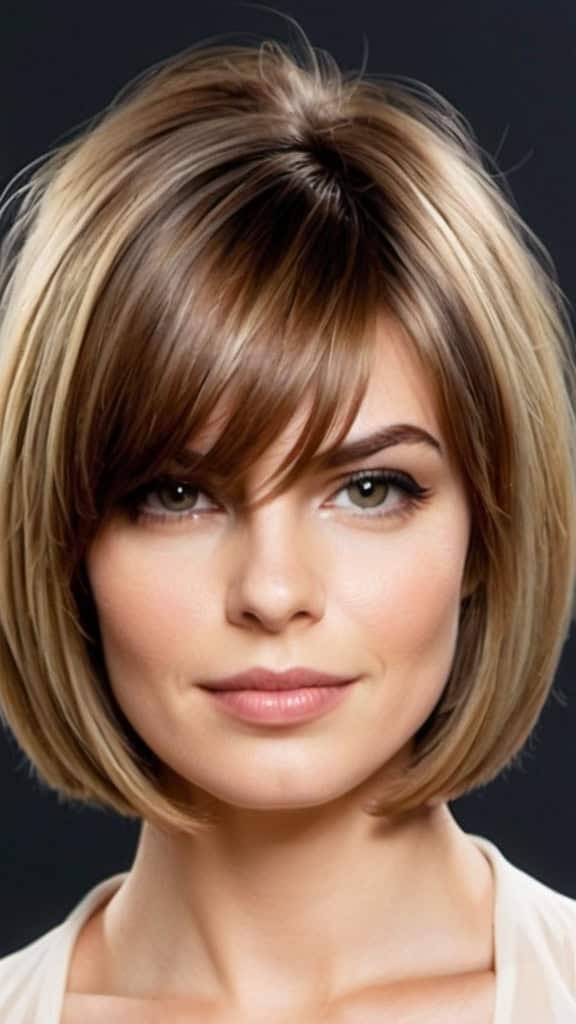 Face-Framing Layered Bob Bob Haircuts for Fine Hair