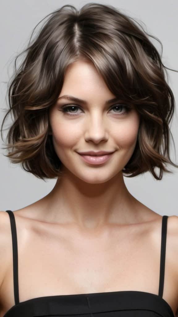 Medium Length Haircuts for Thick Hair