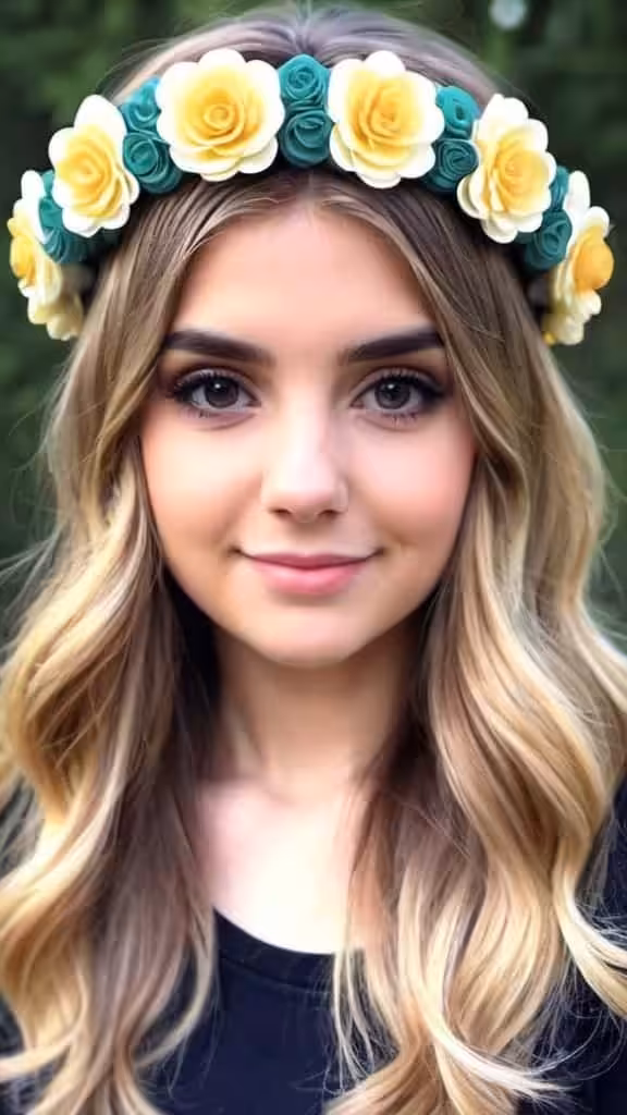 Flower Crown Headband Hairstyle Hairstyles with Headbands