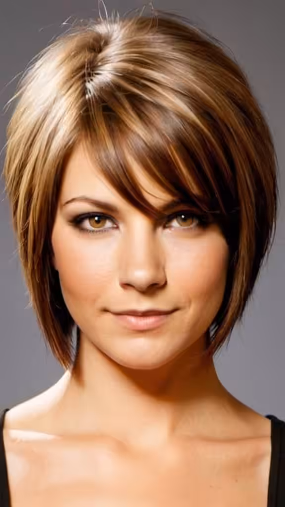 Fox Cut Medium Straight Hairstyles and Haircuts