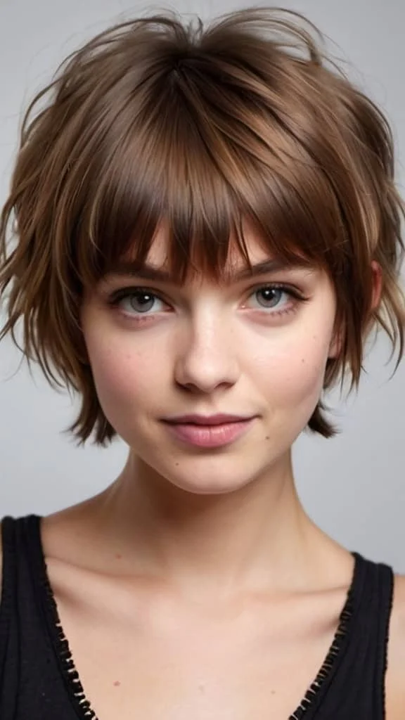 Flirty Short Fluffy Hair Ideas